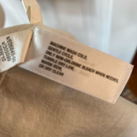 GAP purple plaid 3/4 sleeve button down shirt dress, size xs - Picture 7 of 7